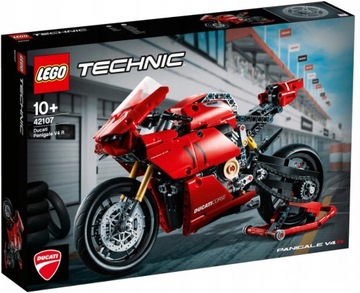 LEGO TECHNIC 42107 DUCATI PANIGALE V4 R MOTOCYKL