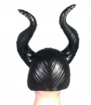 MASKA MALEFICENT CZAROWNICA DIABOLINA ROGI