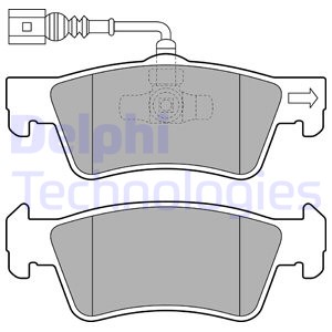Klocki hamulcowe VOLKSWAGEN'03- LP2087