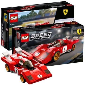 LEGO ZESTAW SPEED CHAMPIONS - SAMOCHÓD AUTO FERRARI 512M 1970