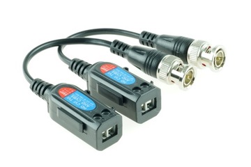 ПАССИВНЫЙ ВИДЕОТРАНСФОРМАТОР С КАБЕЛЕМ CCTV UTP BNC