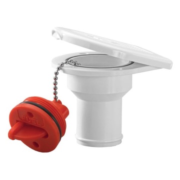 WLEW PALIWA PCV 51 MM Z POKRYWĄ ( FUEL)