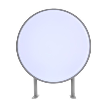 KASETON REKLAMOWY LED OKRĄGŁY 50CM, DWUSTRONNY