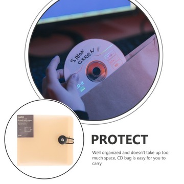 ОРГАНИЗАТОР ДОРОЖНЫЕ СУМКИ ПОРТАТИВНЫЙ ФОРМАТ ДЛЯ CD-ДИСКОВ ПРОЗРАЧНЫЕ CD-диски