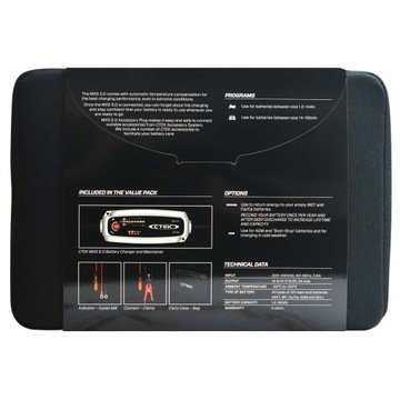 CTEK MXS 5.0 12 В 5 А 40-512 MXS5.0 БЕСПЛАТНЫЙ КОМПЛЕКТ СУМКИ