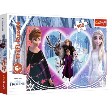 Puzzle Trefl Frozen II 160 elementów Frozen II 15408