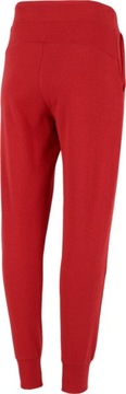 4f СПОРТИВНЫЕ БРЮКИ ЖЕНСКИЕ, ХЛОПКОВЫЙ КРАСНЫЙ, SPDD002B, размер M