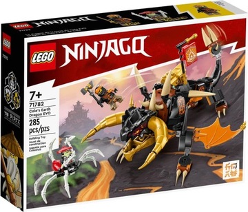 KLOCKI LEGO NINJAGO 71782 SMOK ZIEMI COLEA EVO FIGURKI ZESTAW DLA DZIECI