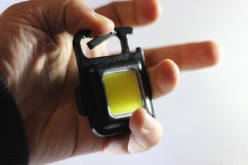Перезаряжаемая галогенная лампа COB Магнитный открывалка!