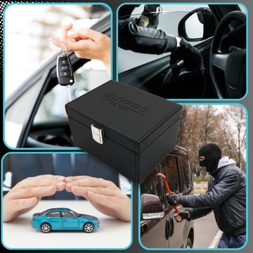 Pudełko na kluczyk KEYLESS / ETUI na Kluczyki RFID Wysoka Jakość + GRATIS!