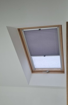 ПЛИССЕНСКИЕ ЖАЛЮЗИ ДЛЯ МАНДАРСНЫХ ОКОН Fakro Velux ТЕРМОИЗОЛЯЦИЯ BLACKOUT 100%