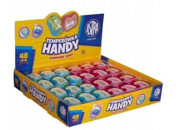 Temperówka z pojemnikiem ASTRA HANDY NIEBIESKA