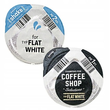 Kapsułki TASSIMO Typ FLAT WHITE - 5 x 8 kaw ZESTAW