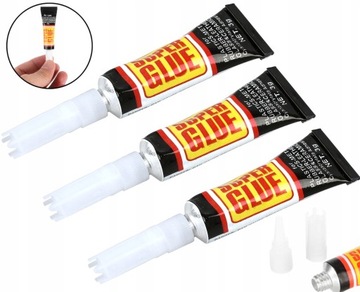 БЫСТРЫЙ СУПЕР КЛЕЙ СИЛЬНЫЙ НАБОР ИЗ 3 ШТ.