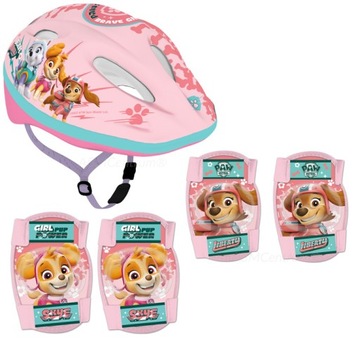 4x OCHRANIACZE KASK ROWEROWY PSI PATROL SKYE LIBER