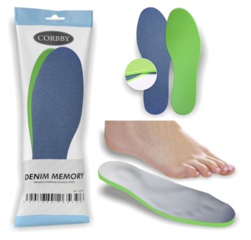 СТЕЛКИ ДЛЯ ОБУВИ ОРТОПЕДИЧЕСКИЕ СТУПНИ С ПАМЯТЬЮ ЧУВСТВИТЕЛЬНОЙ ПАМЯТИ