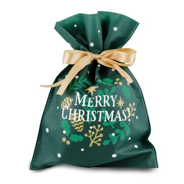 WOREK ŚWIĄTECZNY TORBA NA PREZENT TOREBKA 20X30 CM