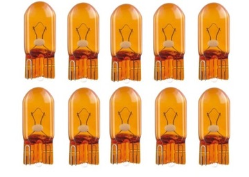 ŻARÓWKA WY5W 12V 5W amber pomarańczowa 10 szt.