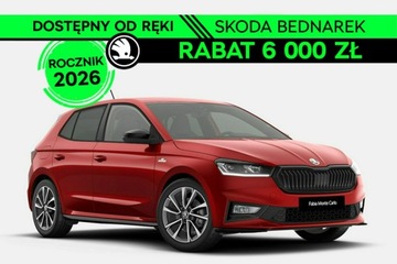 Skoda Fabia IV 1.5 TSI 150KM 2026 Škoda Fabia Skoda Fabia Monte Carlo 1.5 TSI 150