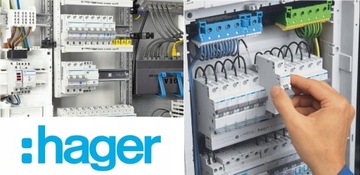 HAGER МОДУЛЬНЫЙ РАСПРЕДЕЛИТЕЛЬНЫЙ ЩИТ СКРЫТОГО МОНТАЖА VOLTA 5X12