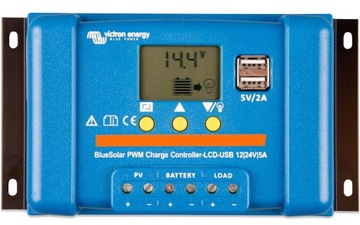 КОМПЛЕКТ СОЛНЕЧНОЙ ПАНЕЛИ 115ВТ, РЕГУЛЯТОР 10А VICTRON