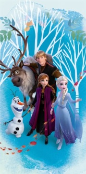 Рушник для купання, пляжний: Frozen 2 Крижане серце 2 (022924)