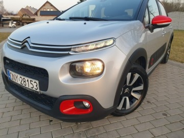 Citroen C3 III Hatchback 1.2 PureTech 82KM 2017 Citroen C3 1.2 Benzyna 82KM 75tys.km 2017r Raty, zdjęcie 11