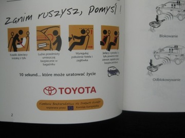 TOYOTA YARIS I краткая инструкция по эксплуатации TOYOTA Yaris 99-05 Руководство RU