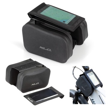 SAKWA ROWEROWA NA RAMĘ XLC BA-W36 WATERPROOF UCHWYT smartfon ETUI