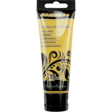Farba akrylowa OCHROWA tuba 75ml 080