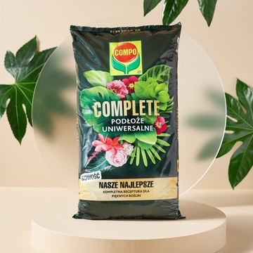 COMPO КОМПЛЕКСНАЯ ПОЧВА ДЛЯ ЦВЕТОВ В ГОРШКАХ - НАШ ЛУЧШИЙ СУБСТРАТ 10Л