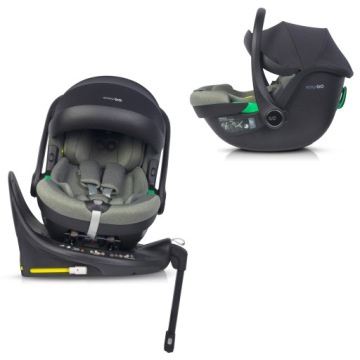 Автокрісло поворотне для дітей + база ISOFIX 2 в 1 i-SIZE 0-13 кг RWF