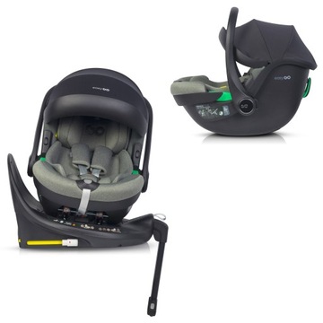 Fotelik Samochodowy dla Dzieci 0-13kg BUZ PRO + Baza ISOFIX ECE R129 I-SIZE