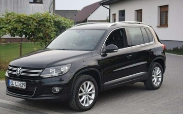 Volkswagen Tiguan I SUV Facelifting 2.0 TDI CR DPF BlueMotion 140KM 2015 Volkswagen Tiguan 2.0D Automat 4x4 2015r Navi Kamera Oryginal lakier Sprow