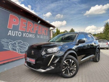 Peugeot 2008 II SUV 1.2 PureTech 130KM 2021 Peugeot 2008 Automat Navi kamera Klimatronik Komputer Tempomat 1.2 Benzyna
