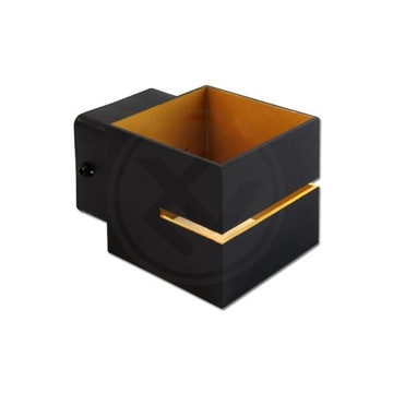 KINKIET LED G9 IP20 COSTAL CZARNY 3344