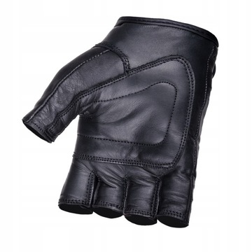 ПЕРЧАТКИ МУЖСКИЕ БЕЗ ПАЛЬЦОВ OZONE RASCAL ЧЕРНЫЕ 3XL