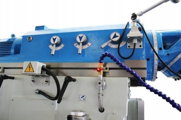 Промышленный фрезерный станок по металлу, консольный стол, 1600х500