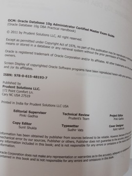 Администратор базы данных Oracle 10g