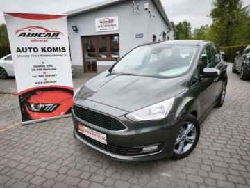 Ford C-MAX II Grand C-MAX Facelifting 1.0 EcoBoost 125KM 2018 Ford C-MAX Lift Navi Klima Felga Piekny Full Serwis GWARANCJA