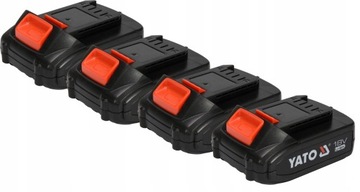 НАБОР ЭЛЕКТРОИНСТРУМЕНТА 18В YATO 9EL + 4xAKU 3AH
