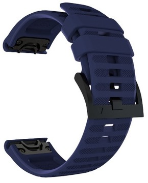 Pasek 22mm QuickFit Garmin Fenix 5 6 7 Granatowy