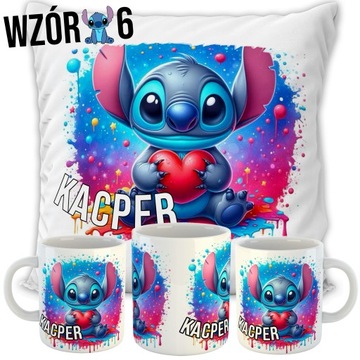 НАБОР ПОДУШКА + КРУЖКА ЛИЛО И УЗОРЫ ДЛЯ ВЫШИВКИ