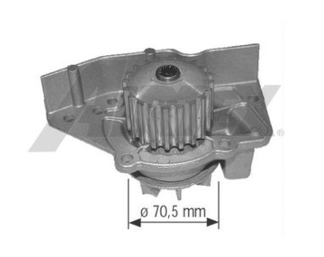 AIRTEX ČERPADLO VODY CI/PE 1.7D 1.9D BERLINGO EXPERT