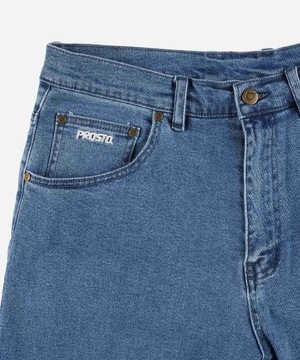 Męskie niebieskie spodnie Prosto Jeans BaggyW30L32