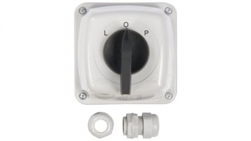 Włącznik 3-fazowy 16A L-0-P IP44 Elektromet Szary