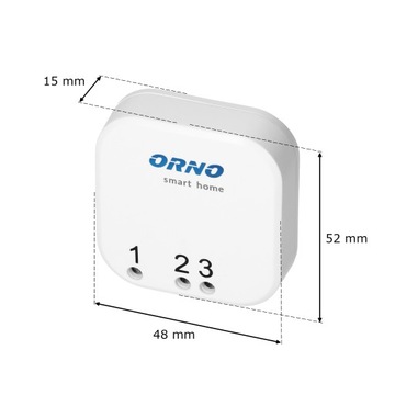 Пульт дистанционного управления для умного дома с передатчиком скрытого монтажа. Стере. ОР-Ш-1753