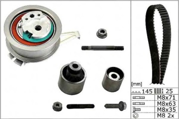 КОМПЛЕКТ ГРМ VW 1.6TDI 2.0TDI 12-INA