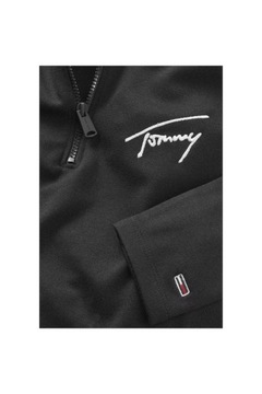 Sukienka damska Tommy Hilfiger długi rękaw dopasowana czarna r. XL