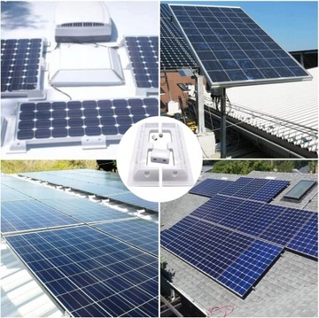 МОНТАЖНЫЙ КРОНШТЕЙН ДЛЯ СОЛНЕЧНЫХ ПАНЕЛЕЙ ДЛЯ КАМЕРЫ, БЕЛЫЙ